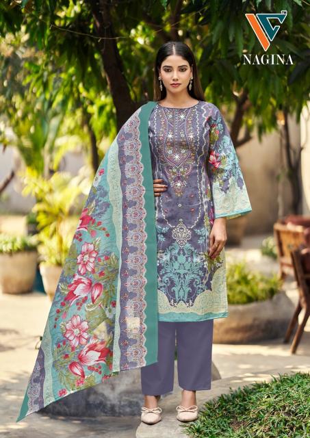 Vandana nagina vol-12 work dress material wholesale